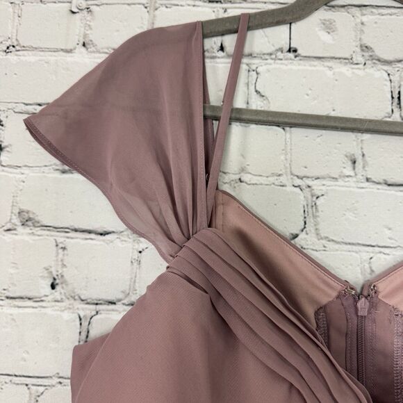 NWT Birdy Grey Womens Spence Convertible Bridesmaid Dress XXL Dark Mauve Wedding - Picture 9 of 16